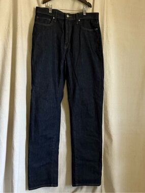 Uniqlo Indigo Straight-Leg Jeans
